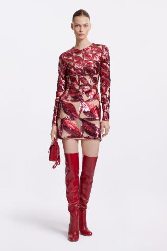 cocktailkleid-rot-glitzer-eliesaab