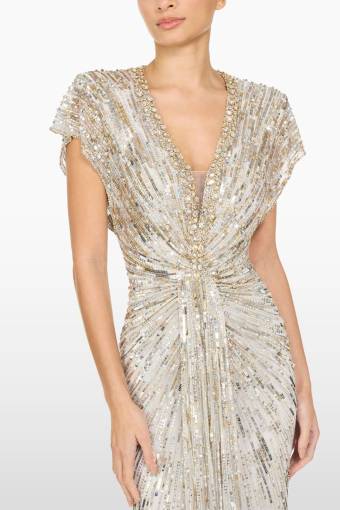 Jenny-Packham-Abenkleid-Pailette