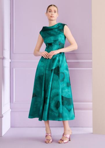 talbot-runhof-midikleid-gruen